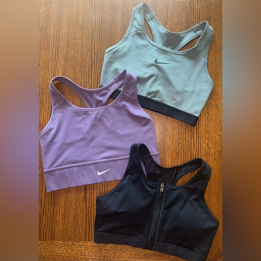 3 medium size NWOT Nike sports bras